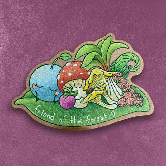Custom UV Printed Wooden Pins (USA Made) - Alchemy Merch Custom UV Printed Wooden Pins (USA Made) - Alchemy Merch